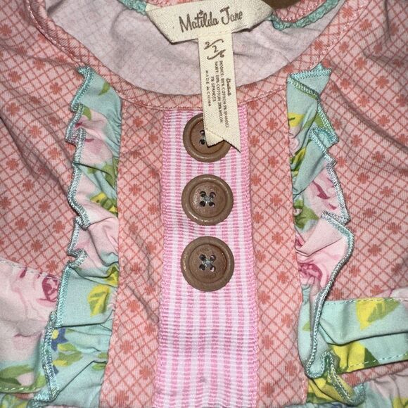 Matilda Jane Top Girls Size 2 Oh So Lovely Shasta Happy and Free - Picture 5 of 8